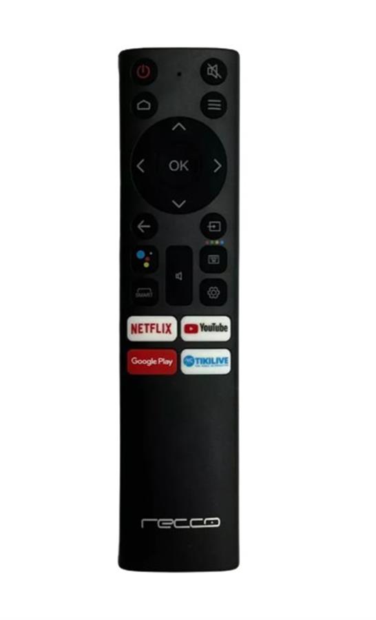 Control Remoto Recco Smart Tv Original Netflix Youtube Google