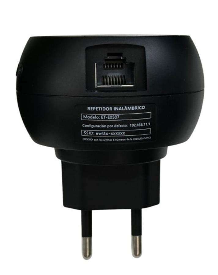 Repetidor Wifi 2.4ghz Enchufe Ewtto Et-E0507