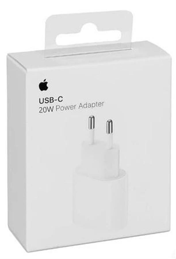 Cargador Iphone 20W UsbC (Solo Enchufe)  Apple - Original