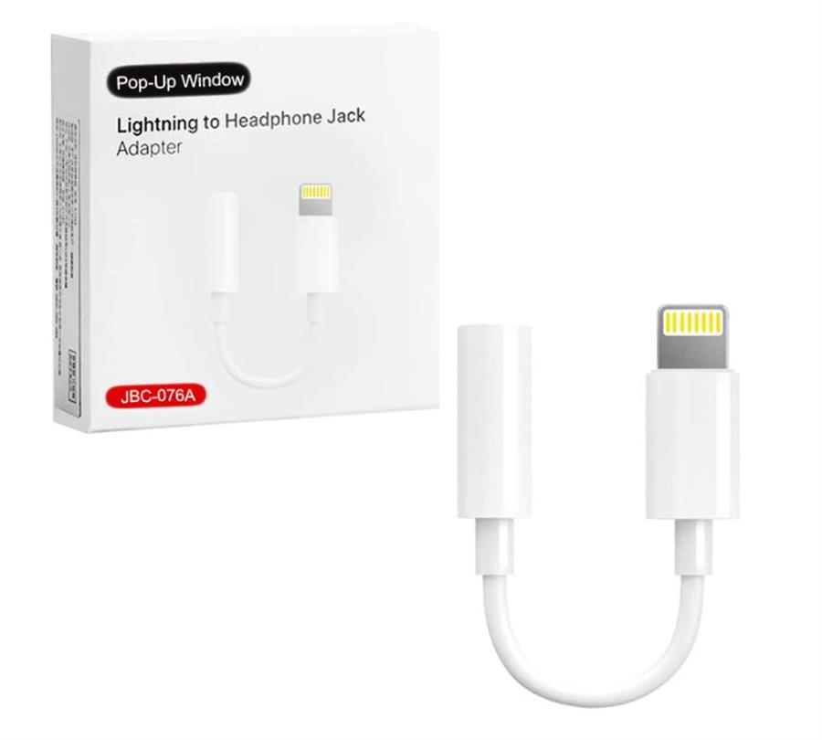 Adaptador Lightning a Jack 3.5mm Apple - Alternativo Conexión Bluetooth