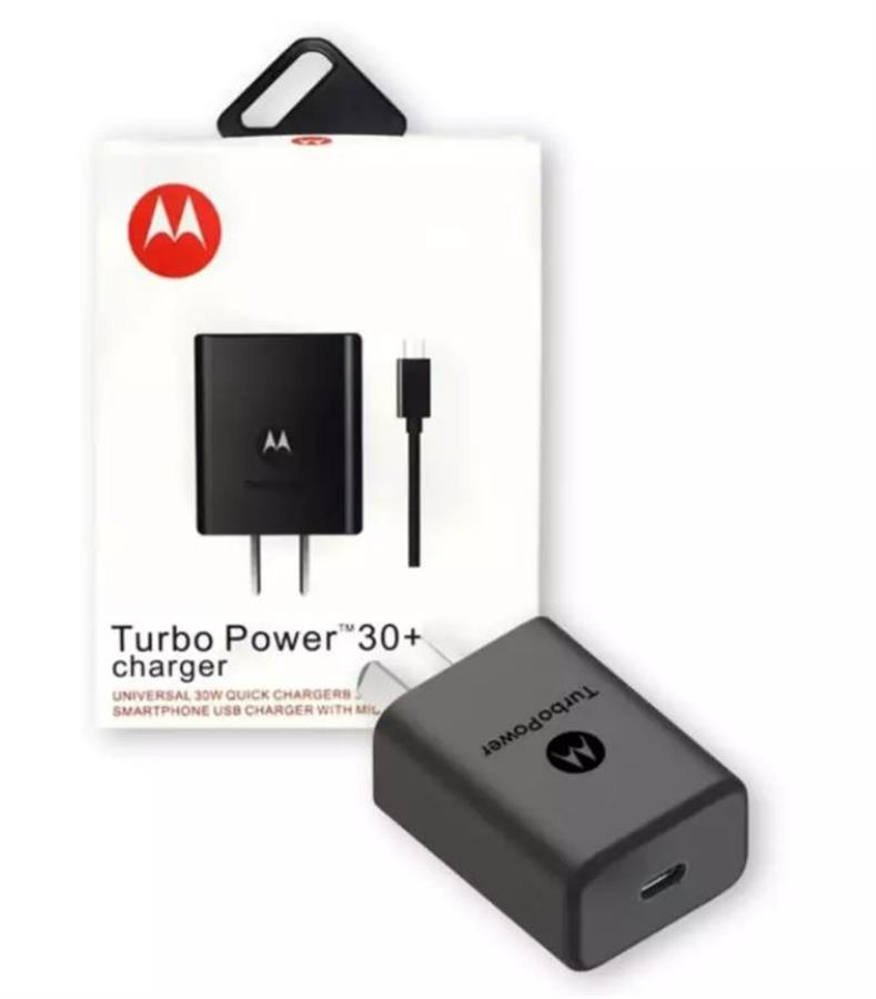 Cargador Motorola Super Rapido 30W - Certificado